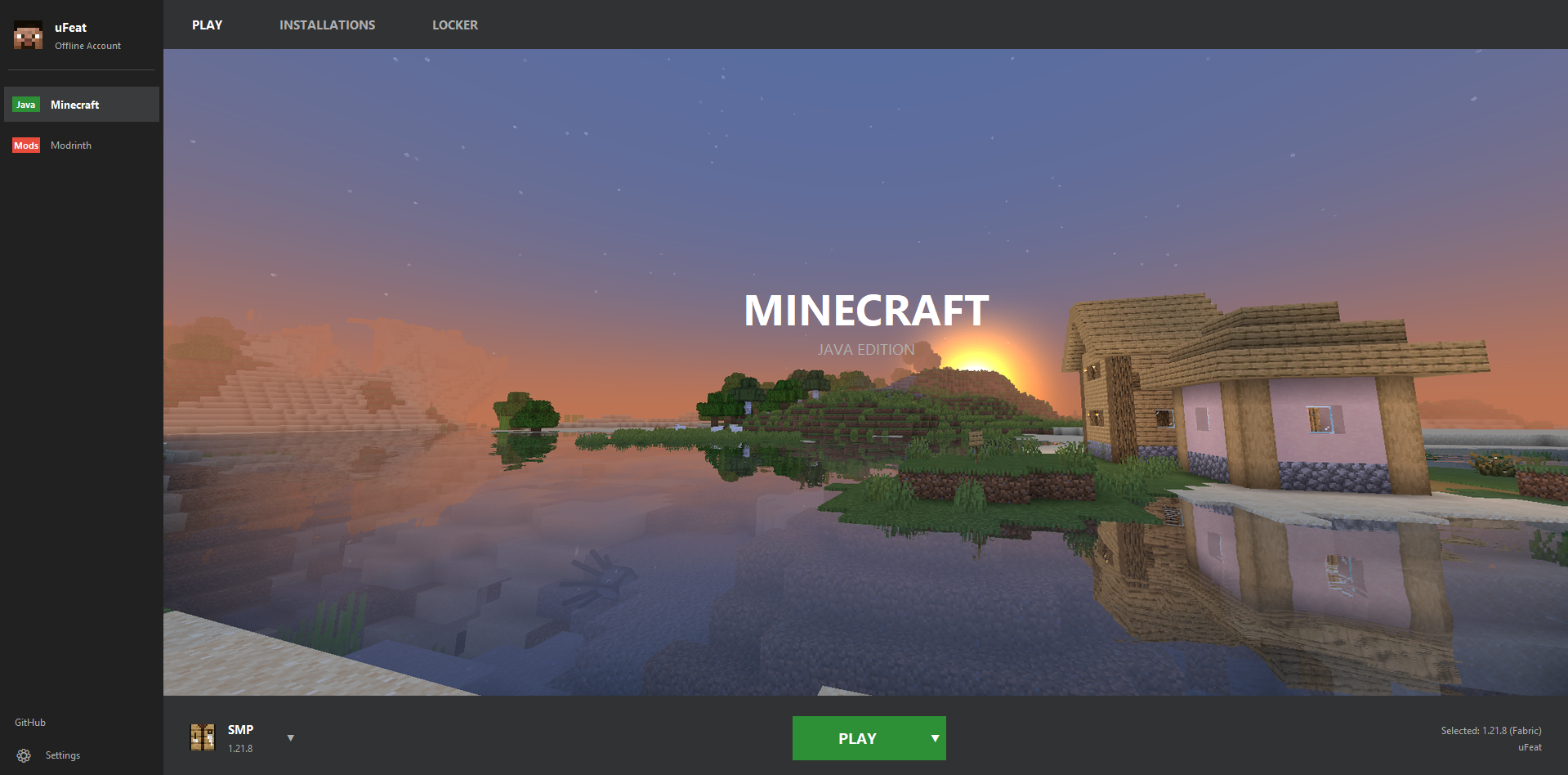New Launcher screenshot
