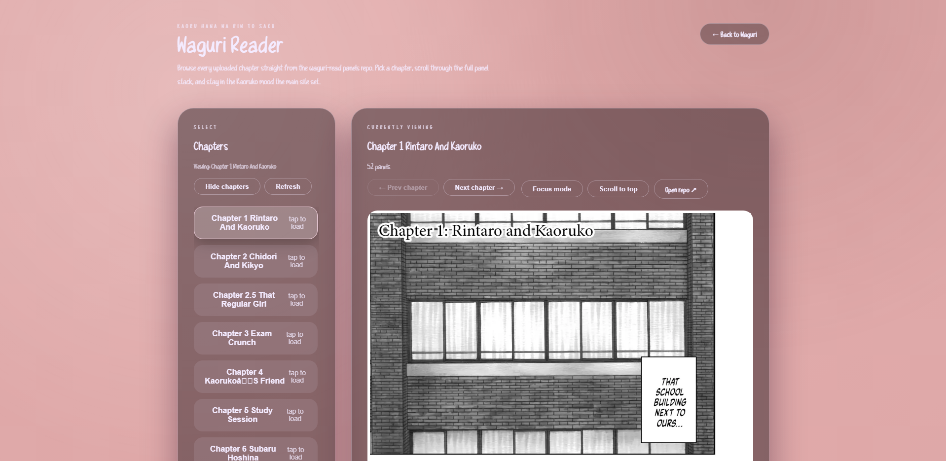 Ritual gallery for Waguri